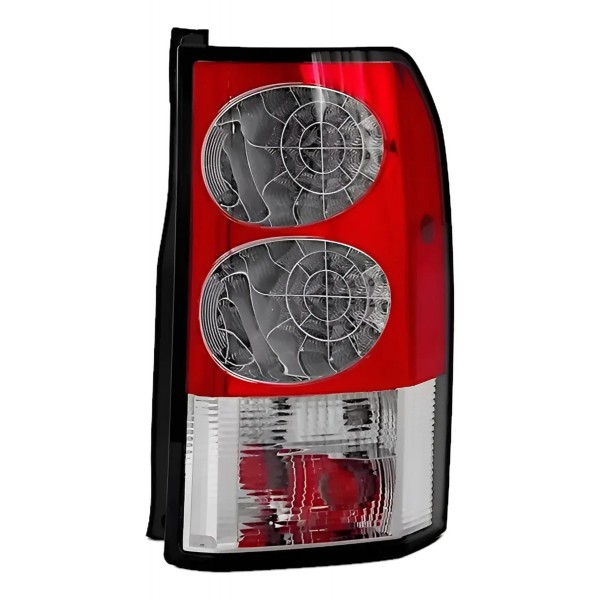 Lanterna Discovery 4 2009 10 11 12 2013 Com Led Cristal Dire Direito/passageiro Vermelho