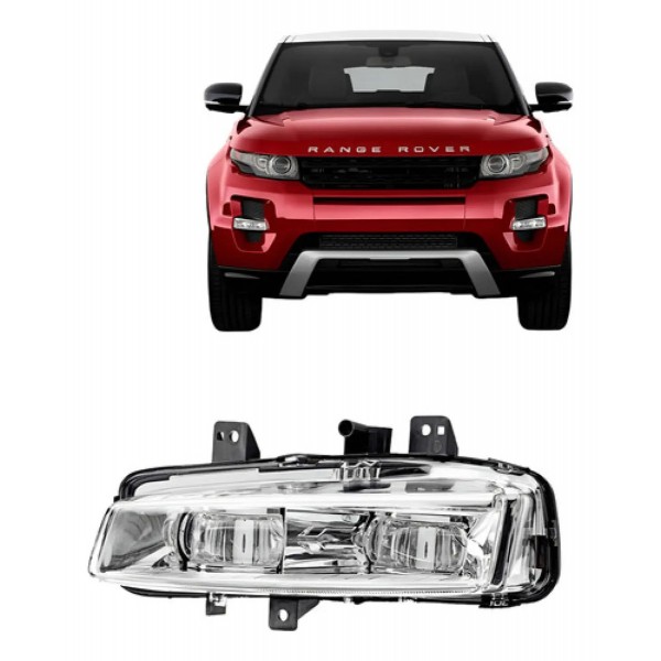 Farol Milha Auxiliar Evoque 2012 2013 2014 2015 C/led