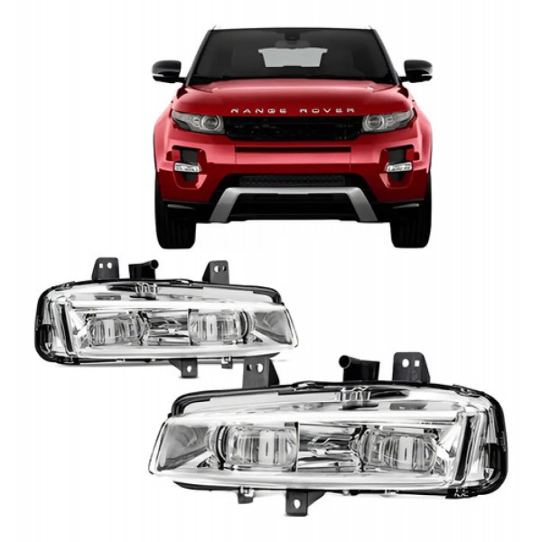 Par Farol Milha Auxiliar Evoque 2012 2013 2014 2015 C/led