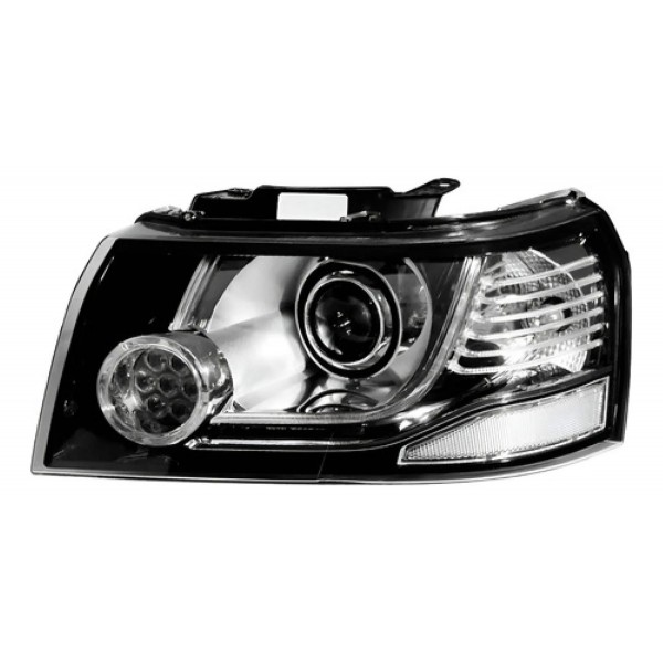 Farol Freelander 2 2006 A 2013 D3s C/ Led Cromada 12 Pinos