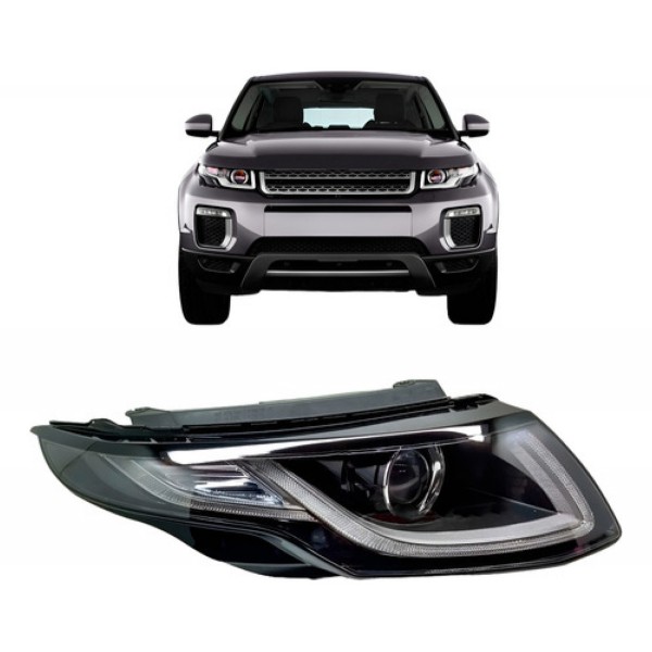 Farol Evoque 2016 A 2019 D3s Com Led 10 Pinos