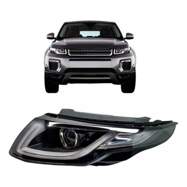 Farol Evoque 2016 A 2019 D3s Com Led 10 Pinos