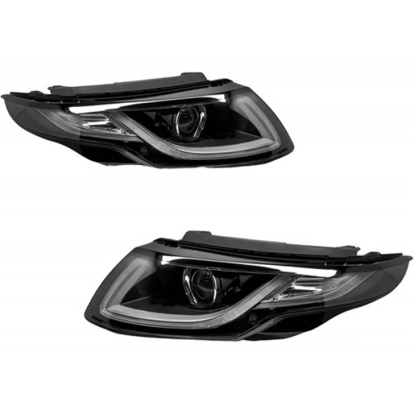 Par Farol Dianteiro Evoque 2016 A 2019 D3s Com Led 10 Pinos