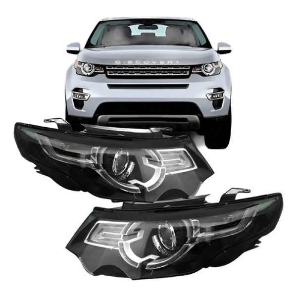 Par Farol Discovery 2015 A 2018 Sport C/ Led D3s 12 Pinos