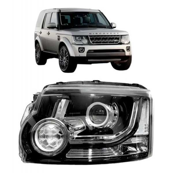 Farol Discovery 4 2014 A 2016 Com Led 15 Pinos
