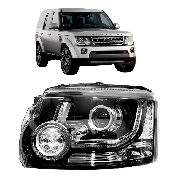 Farol Discovery 4 2014 A 2016 Com Led 15 Pinos