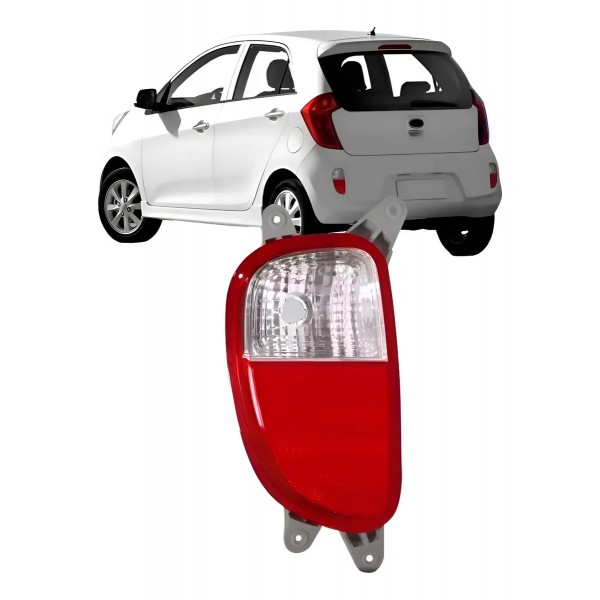 Lanterna Traseira Picanto 2012 A 2017 Parachoque Traseiro