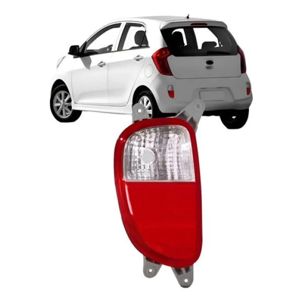 Lanterna Traseira Picanto 2012 A 2017 Parachoque Traseiro