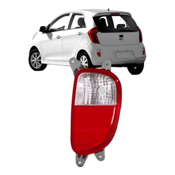 Lanterna Traseira Picanto 2012 A 2017 Parachoque Traseiro