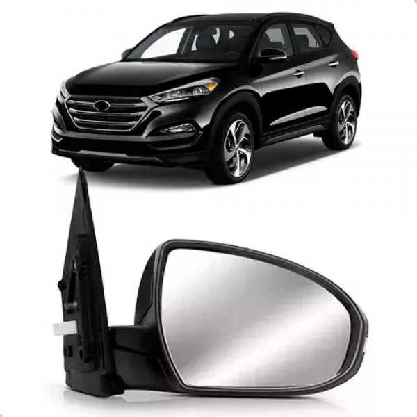Retrovisor Externo Tucson 2017 Até 2024 Elétrico Com Pisca