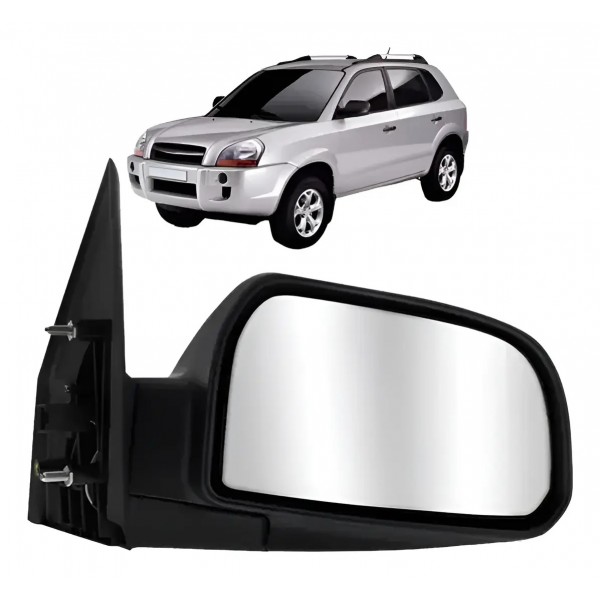 Retrovisor Para Hyundai Tucson 2006 A 2013 Elétrico Retrát