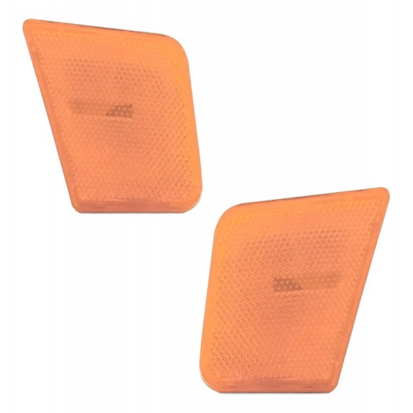 Par Refletor Parachoque Âmbar Cherokee Sport 2004 A 2007 Ambar