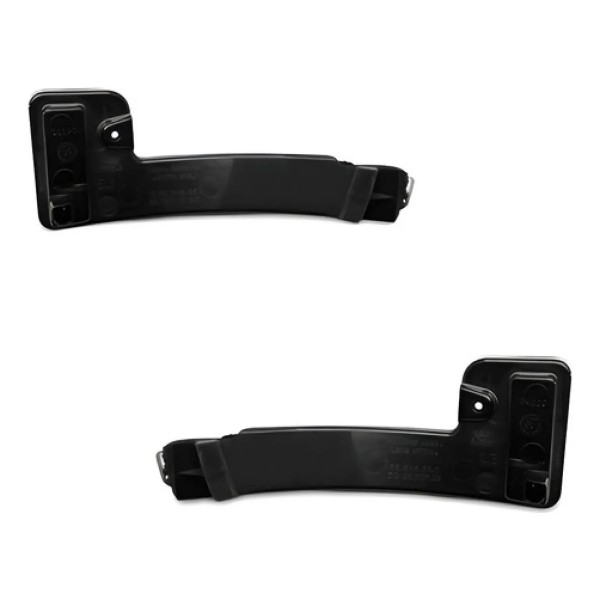 Par Pisca Retrovisor Compass Toro Commander 2017 A 2021 Preto