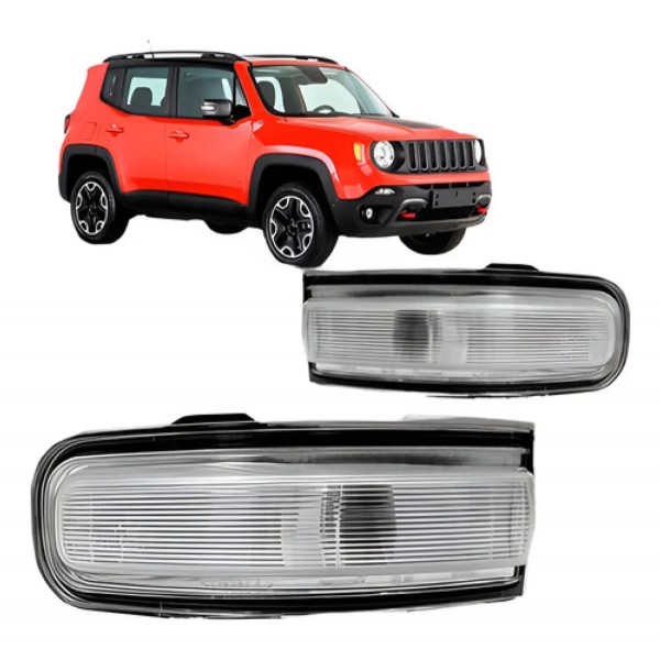 Par Pisca Retrovisor Jepp Renegade 2015 2016  2017  2018