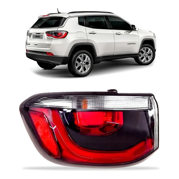 Lanterna Traseira Canto C/ Led Compass 2017 A 2021