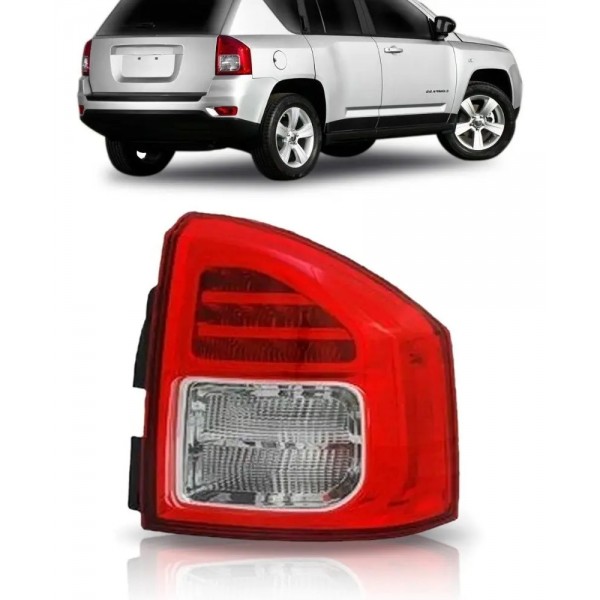 Sinaleira Traseira Jeep Compass 2011 2012 2013 Com Led Depo