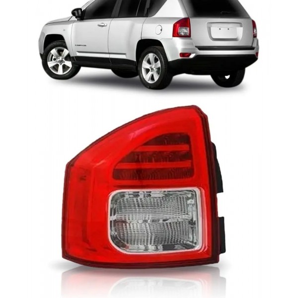 Sinaleira Traseira Jeep Compass 2011 2012 2013 Com Led Depo