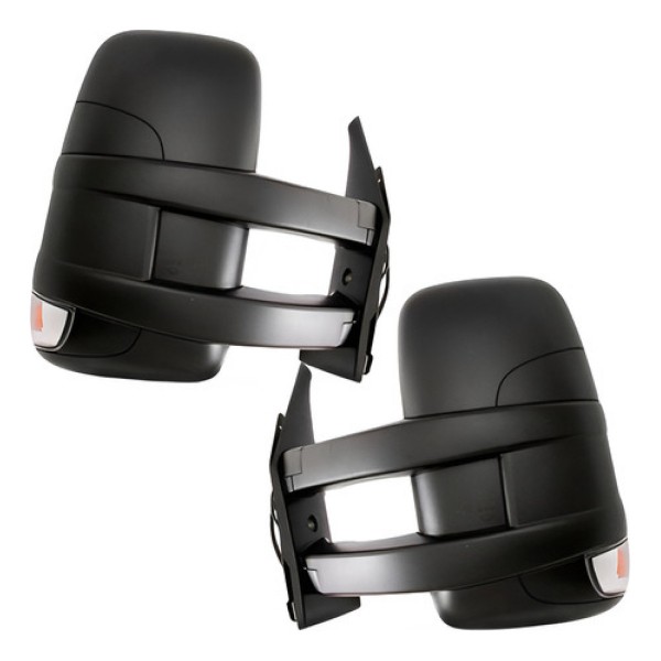 Par Retrovisor Iveco Daily 2008 A 2022 Fixo Longo Com Pisca