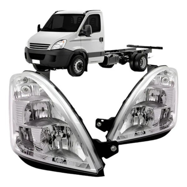 Par Farol Daily 2008 A 2020 Elétrico Com Motor