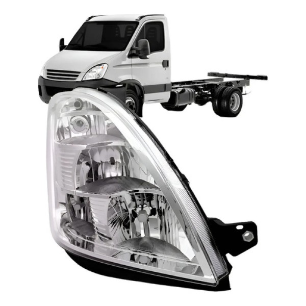 Farol Para Iveco 2008 09 10 11 12 13 14 15 A 2019 Elétrico