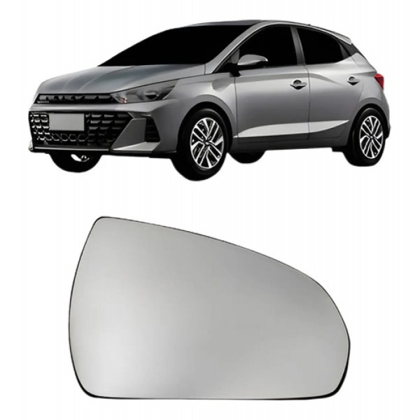 Subconjunto Lente Retrovisor Hb20 2023 2024 2025 Direito