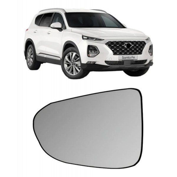 Lente Retrovisor Para Hyundai Santa Fe 2019 2020 2021 2022