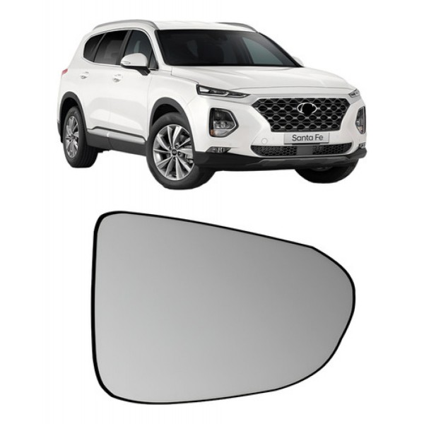 Lente Retrovisor Para Hyundai Santa Fe 2019 2020 2021 2022