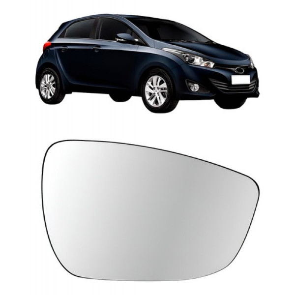 Lente Retrovisor Hb20 2012 2013 2014 A 2019 S/ Aquecimento