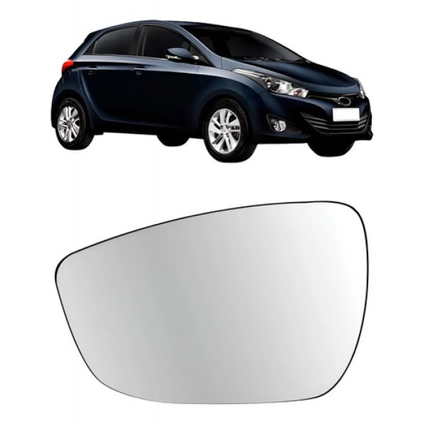 Lente Retrovisor Hb20 2012 2013 2014 A 2019 S/ Aquecimento