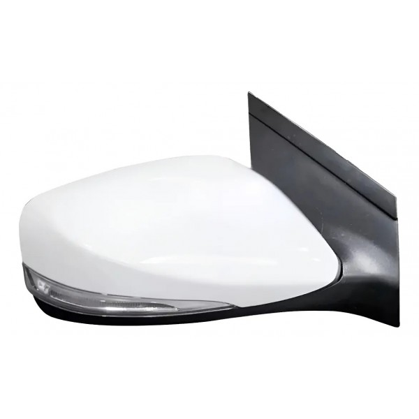 Retrovisor Hb20 2012 2013 2014 2019 Branco Elétrico Retrátil