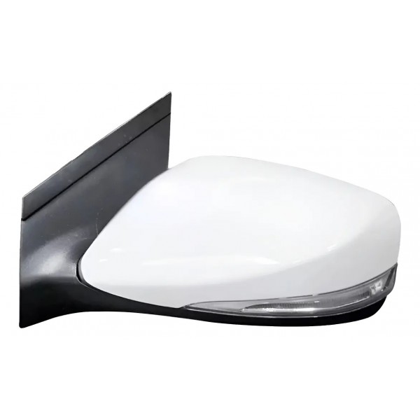 Retrovisor Hb20 2012 2013 2014 2019 Branco Elétrico Retrátil