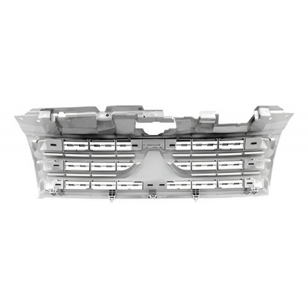 Grade Radiador Pajero Full 11 A 15 Preto E Cromado Preto