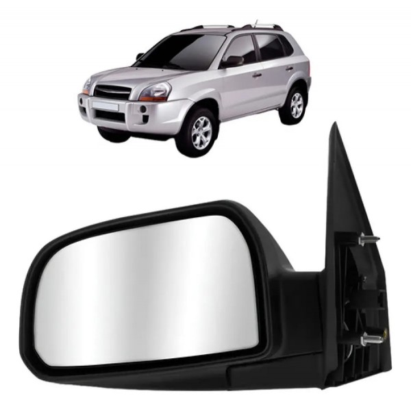 Retrovisor Hyundai Tucson 2006 A 2013 Elétrico Retrátil