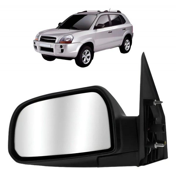 Retrovisor Hyundai Tucson 2006 A 2013 Elétrico Retrátil