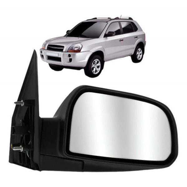 Retrovisor Para Hyundai Tucson 2006 A 2013 Elétrico Retrát