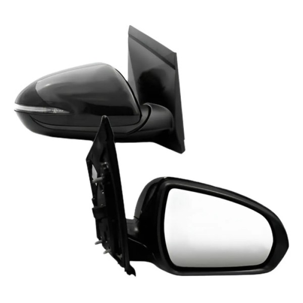 Par Retrovisor Elétrico C/ Pisca Capa Preta Hb20 2020 A 202