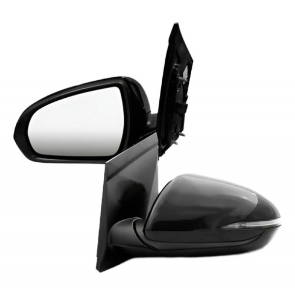 Par Retrovisor Elétrico C/ Pisca Capa Preta Hb20 2020 A 202