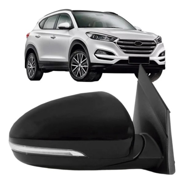 Retrovisor Tucson 2017 A 2024 Eletrico Retratil Com Pisca