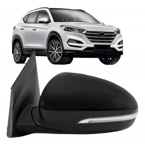 Retrovisor Tucson 2017 A 2024 Eletrico Retratil Com Pisca