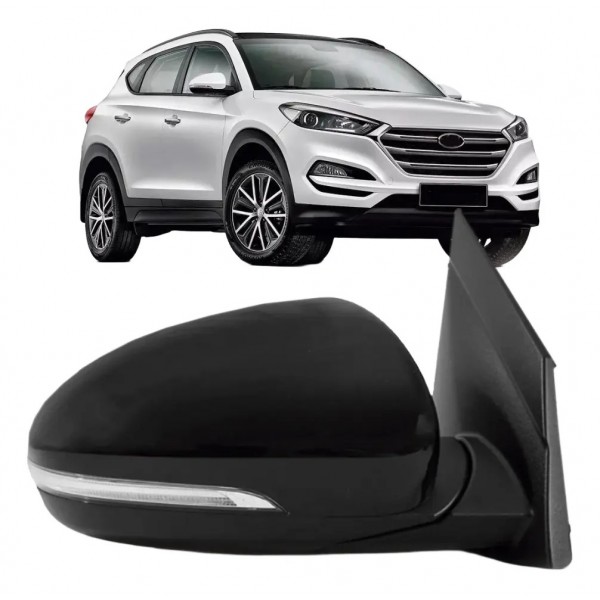 Retrovisor Tucson 2017 A 2024 Eletrico Retratil Com Pisca