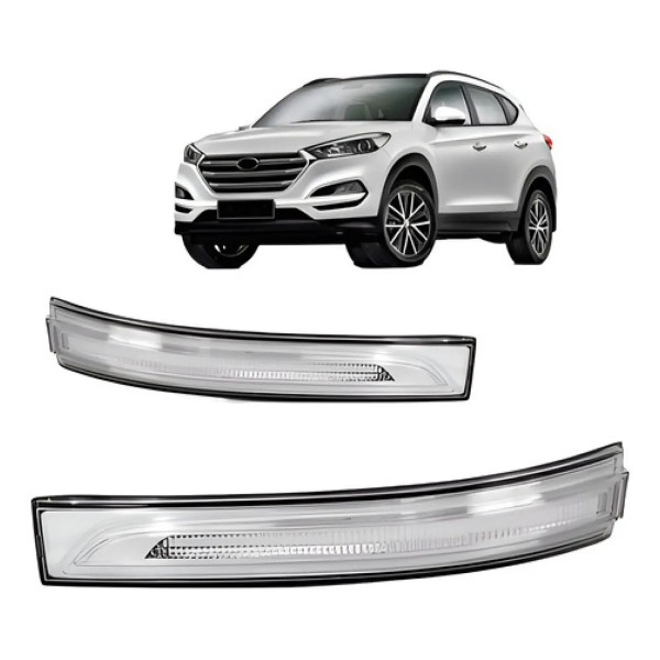 Par Pisca Retrovisor Tucson 2017 2018 19 20 21 22 2023 2024