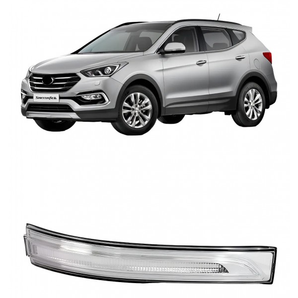 Pisca Retrovisor Para Hyundai Santa Fe 2019 2020