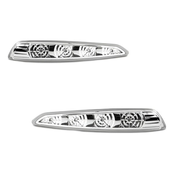 Par Pisca Retrovisor Para Hyundai Sonata 2011 Até 2014