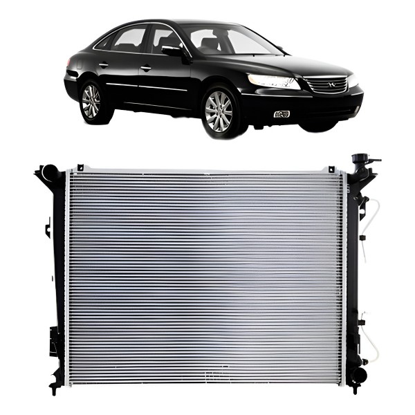 Radiador Azera 2009 2010 2011 Automático Manual Alumínio