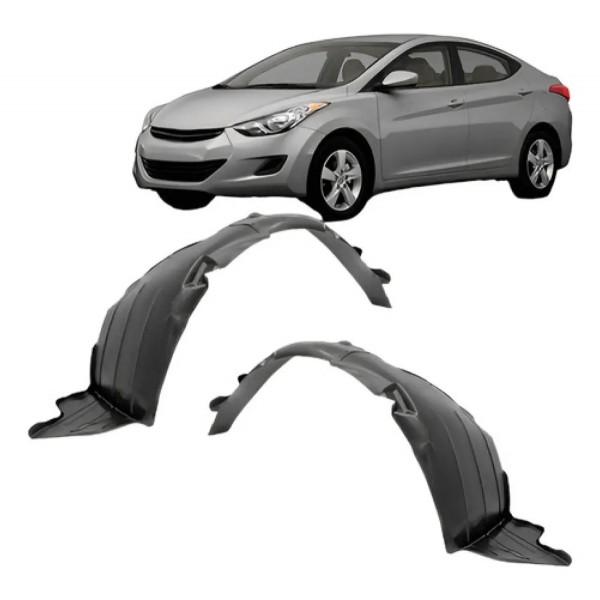 Par De Parabarro Para Hyundai Elantra 2011 2012 2013 Novo