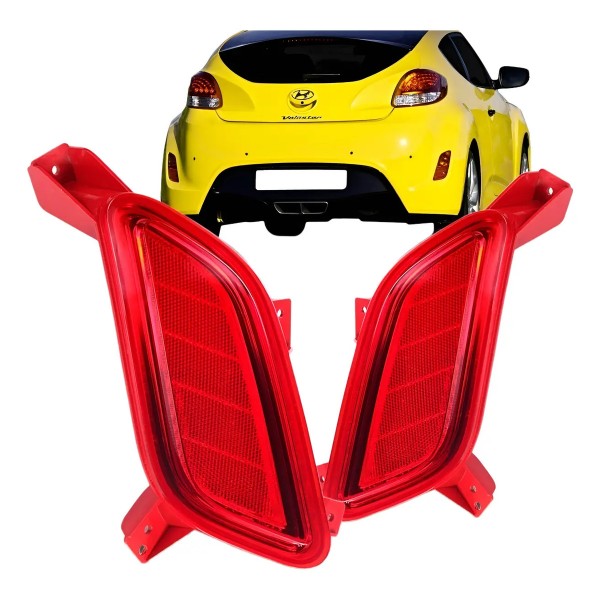 Lanterna Parachoque Traseiro Veloster 2012 2013 2014