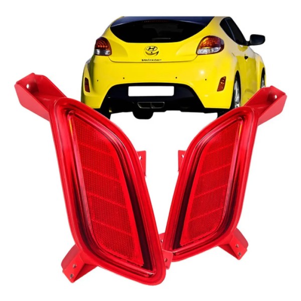Lanterna Parachoque Traseiro Veloster 2012 2013 2014