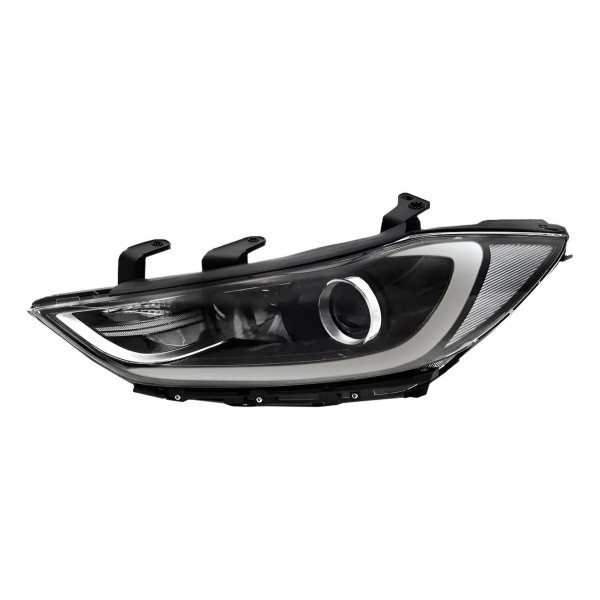 Farol Eletrico Elantra 2017 2018 C/ Motor E Projetor S/ Led