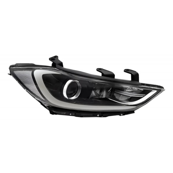 Farol Eletrico Elantra 2017 2018 C/ Motor E Projetor S/ Led