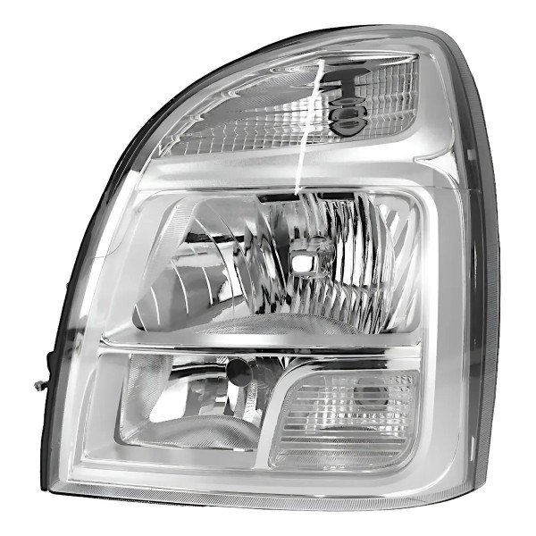 Farol Dianteiro Hr 2023 2024 2025 Máscara Cromado Esquerdo Esquerdo/motorista